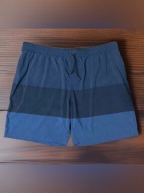KUHL Vantage Shorts 8” Inseam Blue Stripe 5244 Men's Size XXL